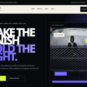 Afterglow Mobile Detail — DIY Website Template