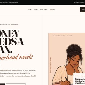 Mamas With Margin — DIY Website Template