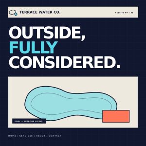 Terrace Water Co. website template product cover